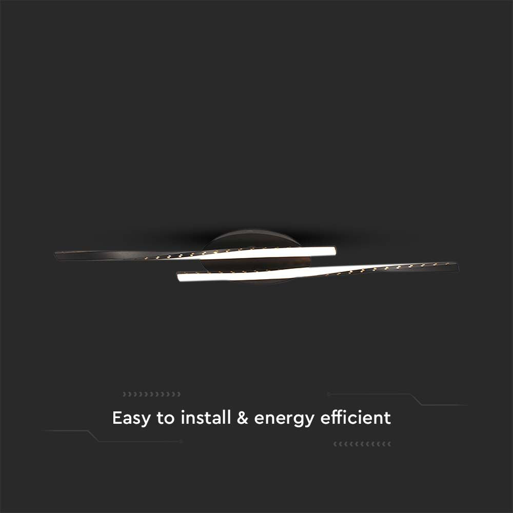 12W Lampa dekoracyjna LED sufitowa / Barwa: 3000K