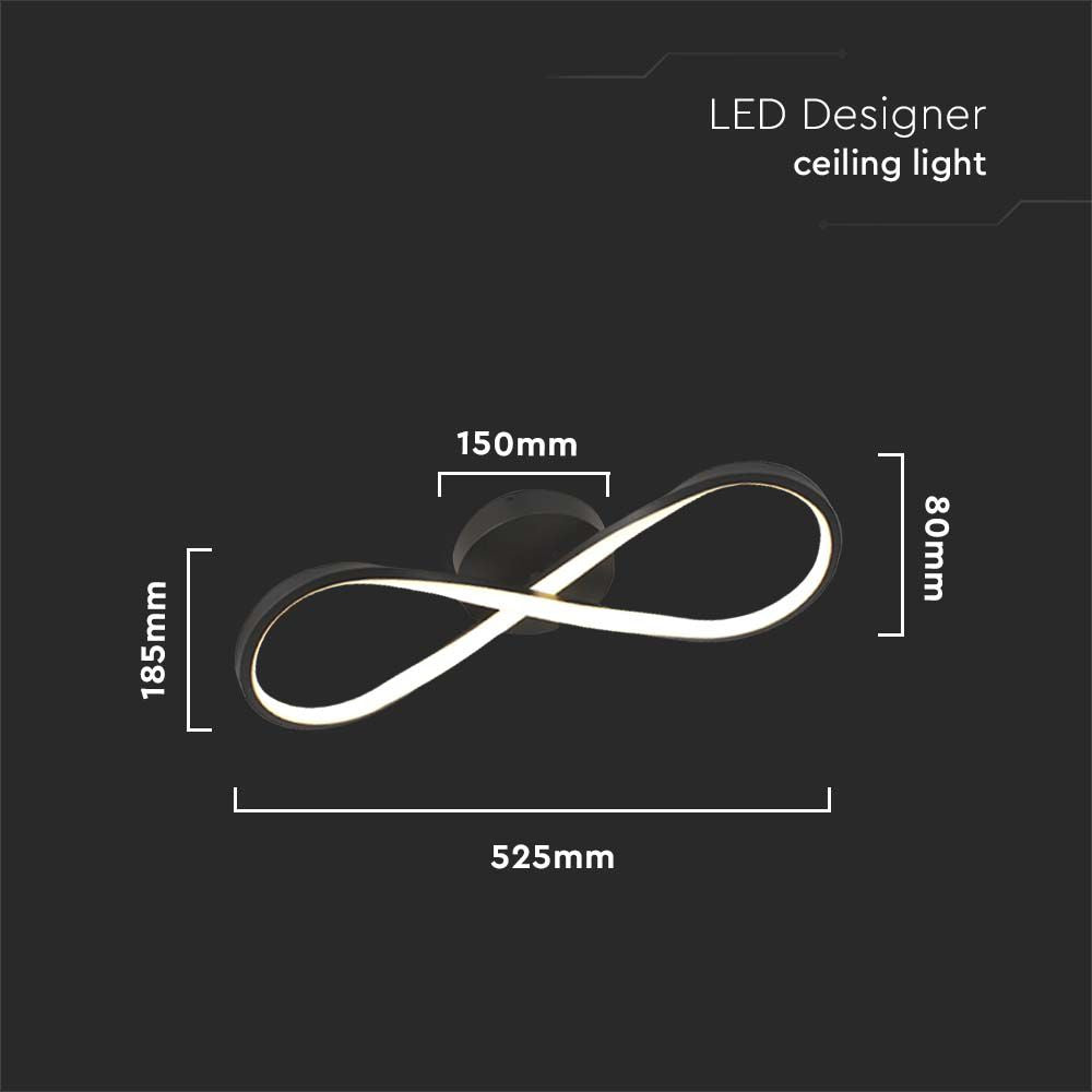 24W Lampa dekoracyjna LED / Barwa: 3000K