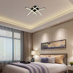 24W Lampa dekoracyjna LED sufitowa / Barwa: 3000K / Kolor: Czarny
