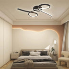 24W Lampa dekoracyjna LED sufitowa / Barwa: 3000K / Kolor: Czarny