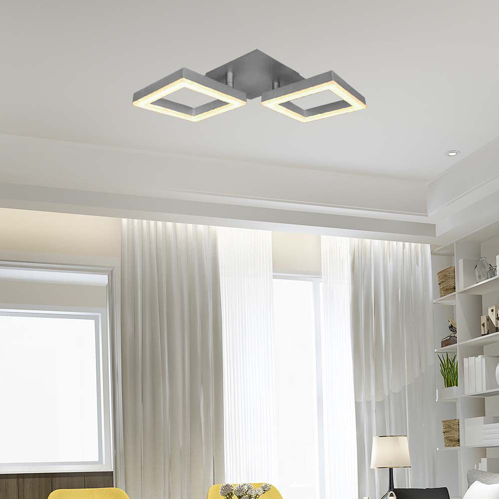 16W Lampa dekoracyjna LED dwuramowa / Barwa: 3000K
