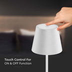 4W Lampa LED / Bateria: 4400mA / Barwa: 3000K / IP54 / Obudowa: Biała
