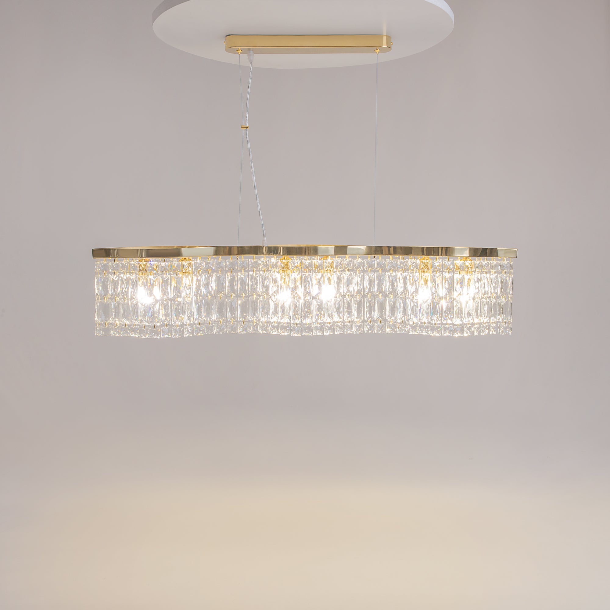 Maytoni Lampa wisząca Dune - Metal - Złoty DIA005PL-06G
