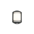 Nowodvorski Lampa ścienna natynkowa QUARTZ SENSOR 1x60W 50/60Hz IP21 - Aluminium lakierowane - Czarny 7016
