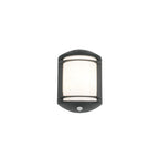 Nowodvorski Lampa ścienna natynkowa QUARTZ SENSOR 1x60W 50/60Hz IP21 - Aluminium lakierowane - Czarny
