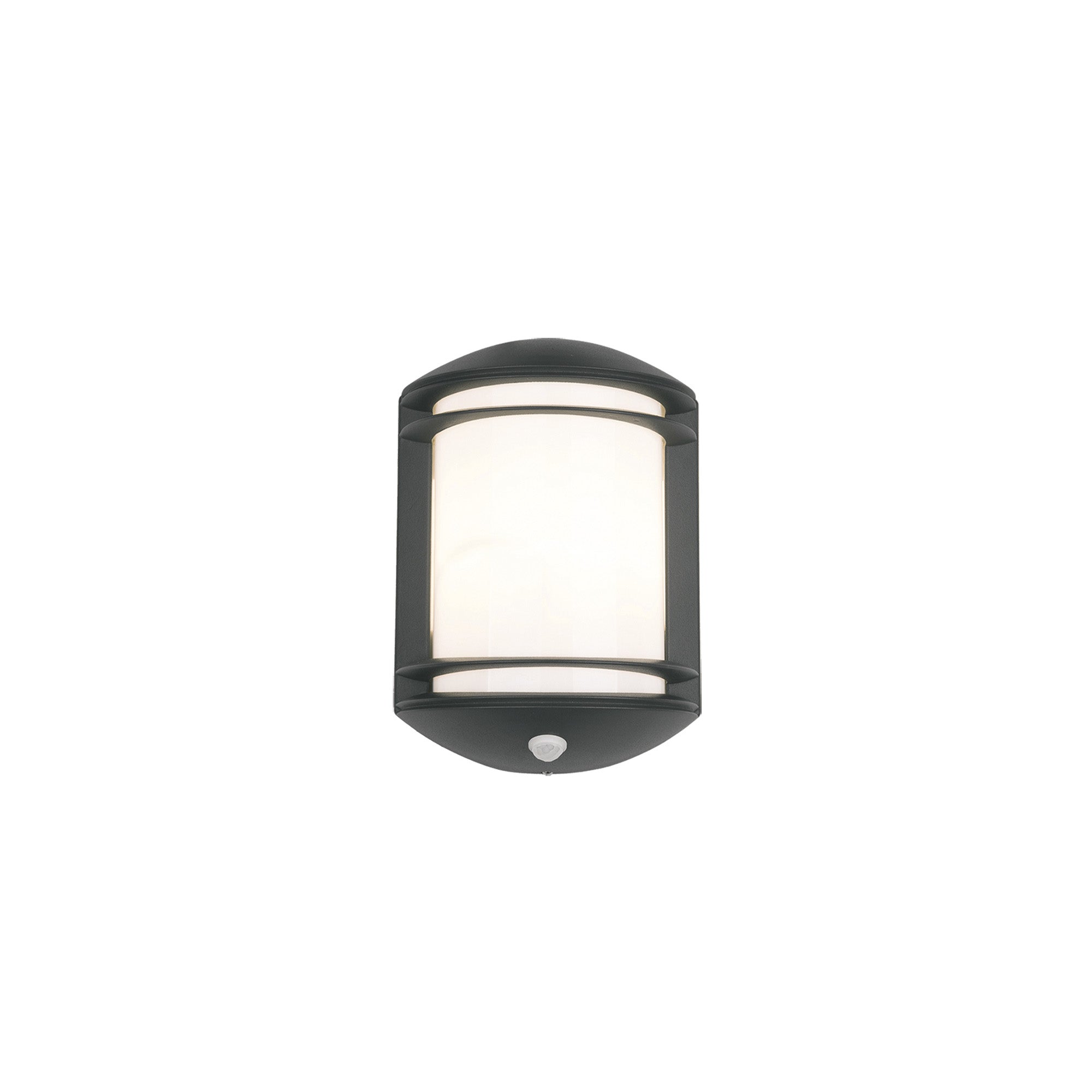 Nowodvorski Lampa ścienna natynkowa QUARTZ SENSOR 1x60W 50/60Hz IP21 - Aluminium lakierowane - Czarny