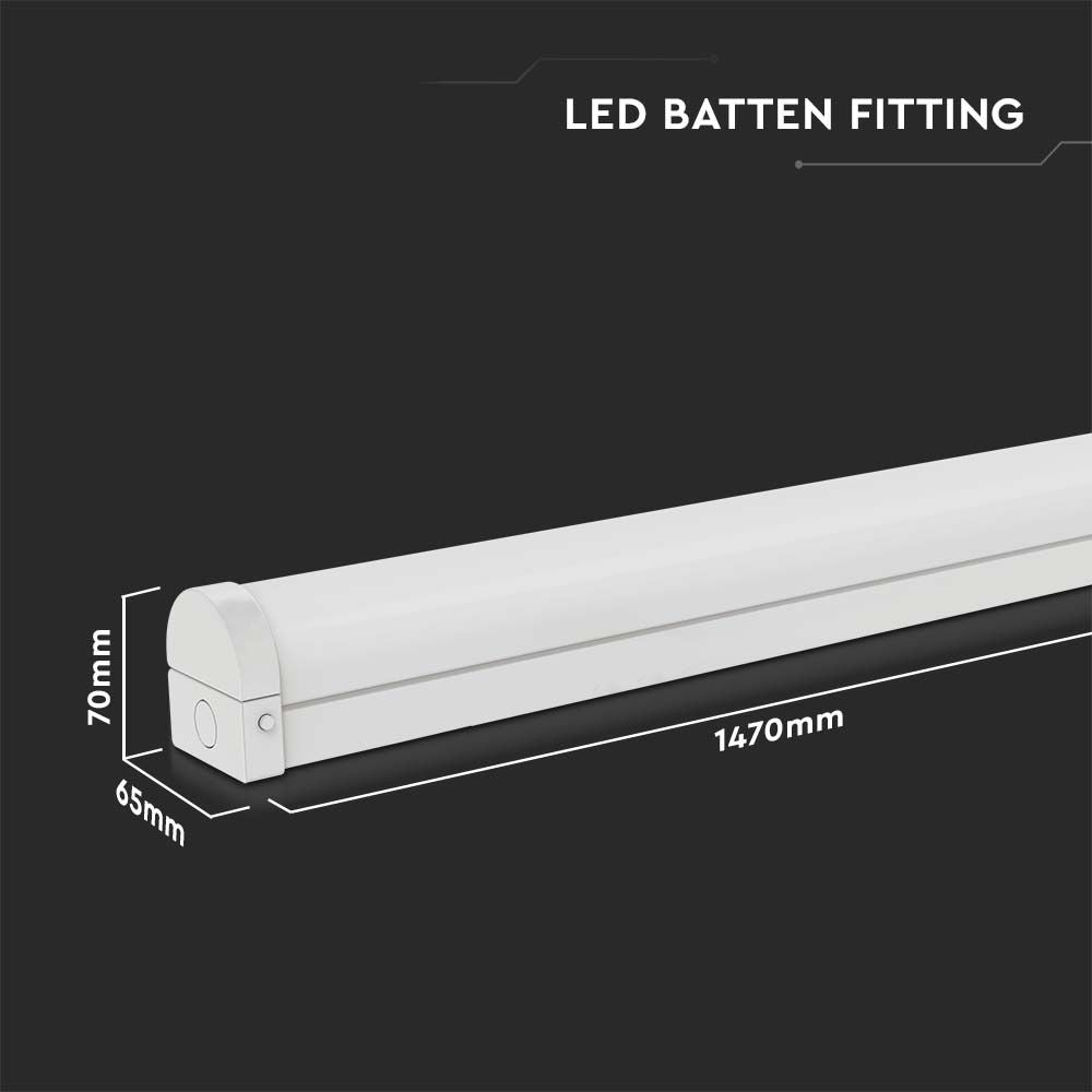 30W/40W/50W Belka oświetleniowa LED 150cm / Moduł awaryjny / Chip SAMSUNG / Barwa:3w1 / Skuteczność 140lm/W