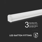 30W/40W/50W Belka oświetleniowa LED 150cm / Moduł awaryjny / Chip SAMSUNG / Barwa:3w1 / Skuteczność 140lm/W