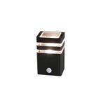 Nowodvorski Lampa ścienna natynkowa RIO SENSOR 10W only LED 50/60Hz IP54 - Aluminium lakierowane - Czarny
