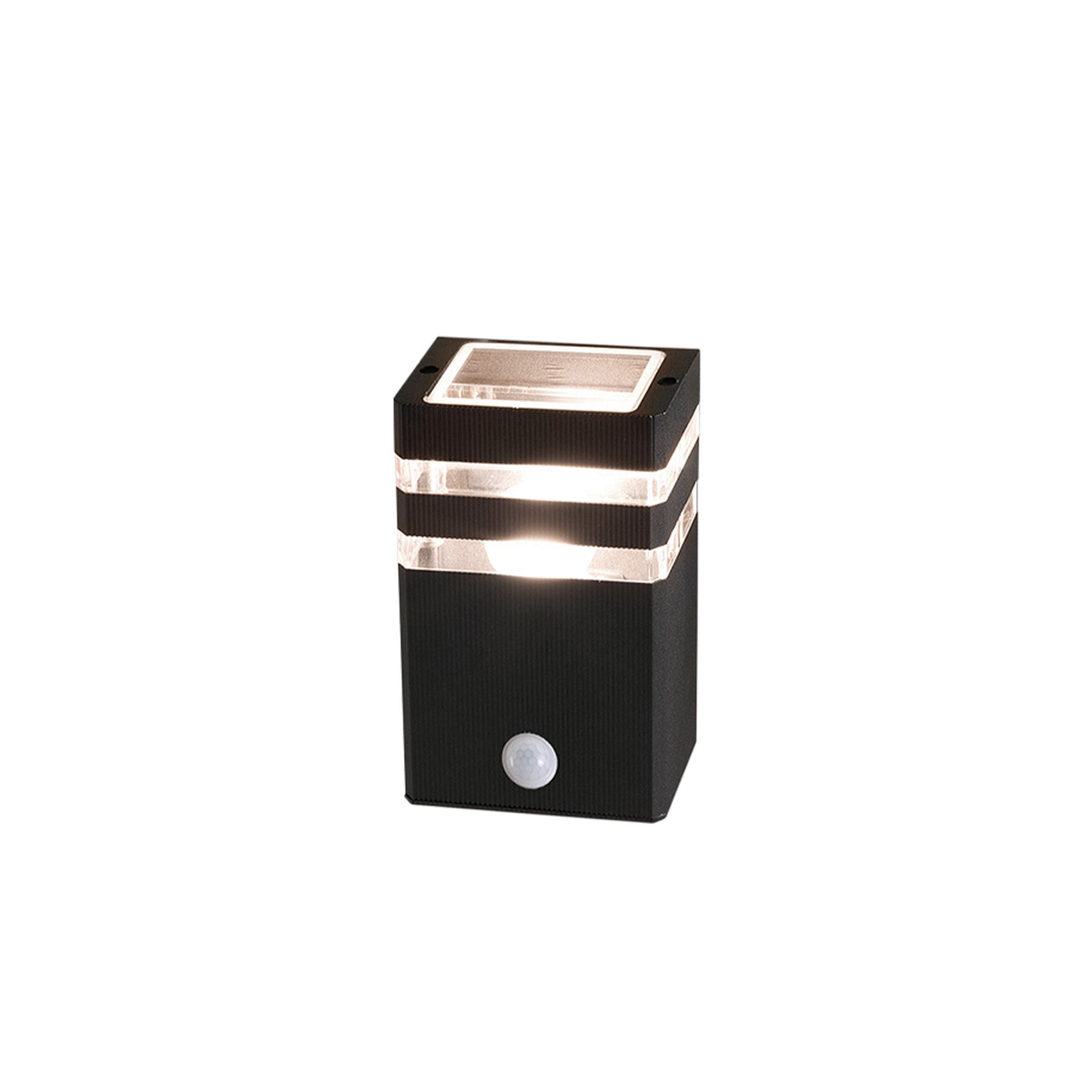 Nowodvorski Lampa ścienna natynkowa RIO SENSOR 10W only LED 50/60Hz IP54 - Aluminium lakierowane - Czarny