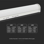 60W Belka oświetleniowa LED 180cm / Moduł awaryjny z sensorem / Chip SAMSUNG / Barwa:3w1 / Skuteczność 140lm/W