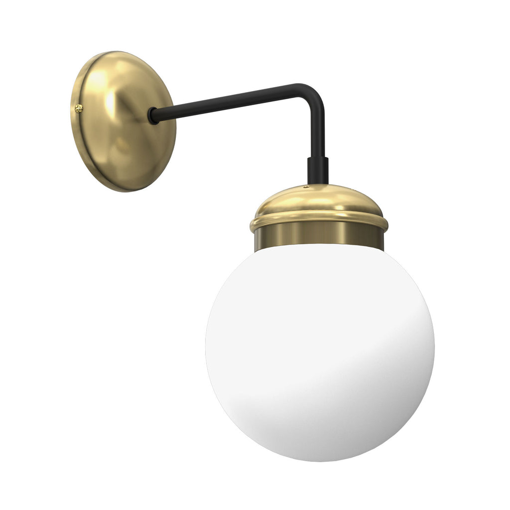 wall lamp Hydro opal glass dia 160 mm 1xE27