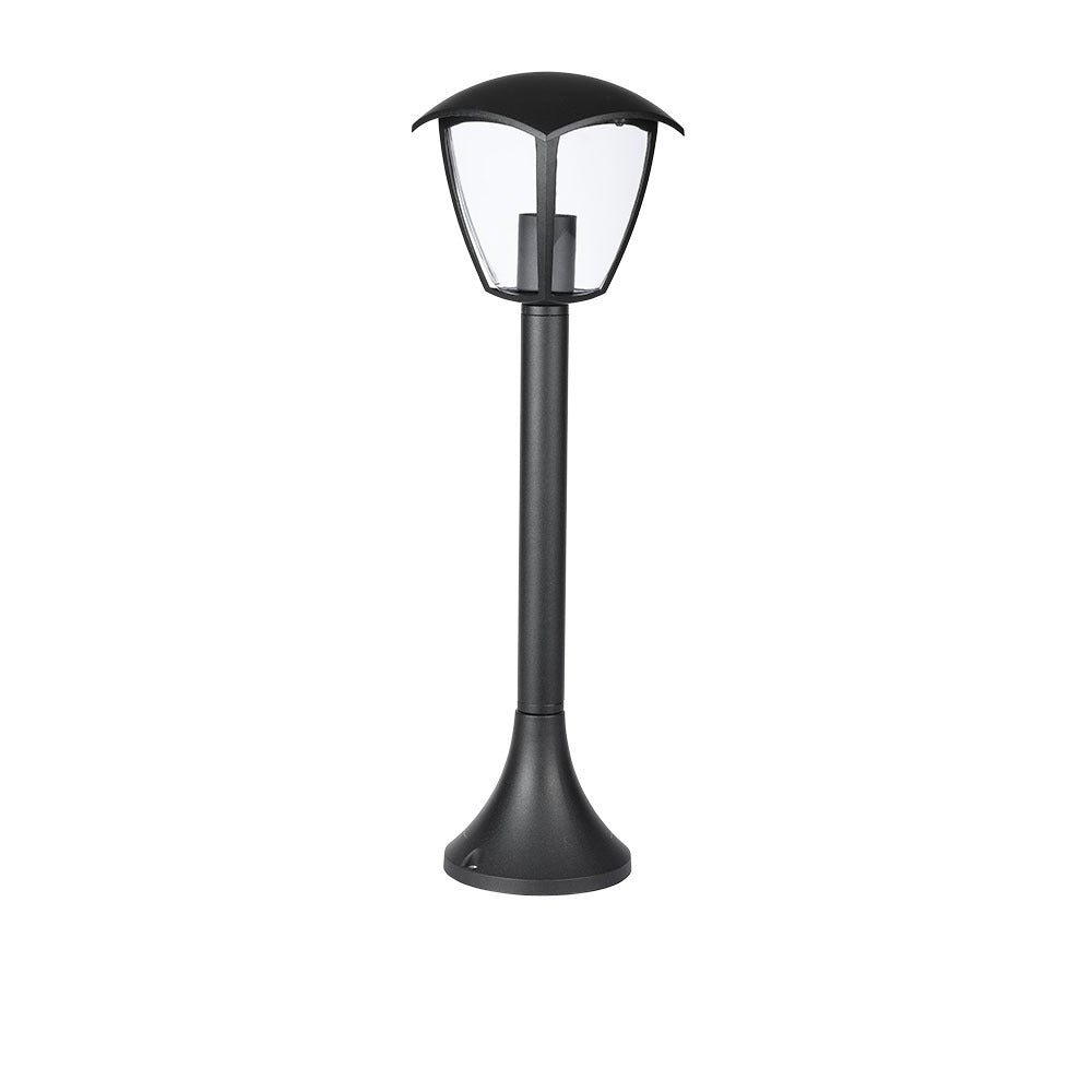 Słupek ogrodowy / Wysokość: 600mm / Obudowa: Czarna