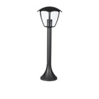 Słupek ogrodowy / Wysokość: 600mm / Obudowa: Czarna