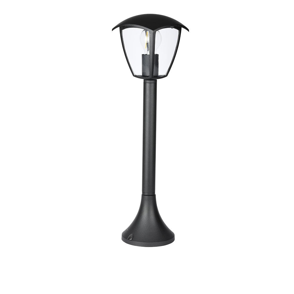 Słupek ogrodowy / Wysokość: 600mm / Obudowa: Czarna