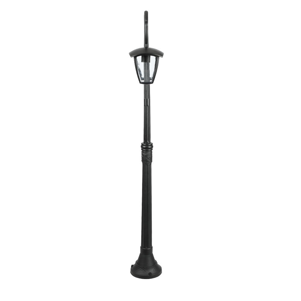 Słup ogrodowy / Trzonek: 2xE27 / Wysokość: 1410mm / IP44 / Obudowa Czarna