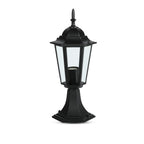 Lampa stojąca ogrodowa / Wysokość: 300mm / Obudowa: Czarna