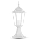 Lampa stojąca ogrodowa / Wysokość: 300mm / Obudowa: Biała