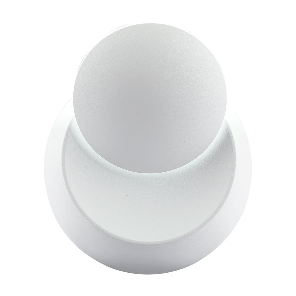 5W Kinkiet okrągły LED / CHIP BRIDGELUX / Barwa:4000K / Biały