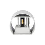 6W Kinkiet walec LED / CHIP BRIDGELUX / Barwa:4000K / Szary