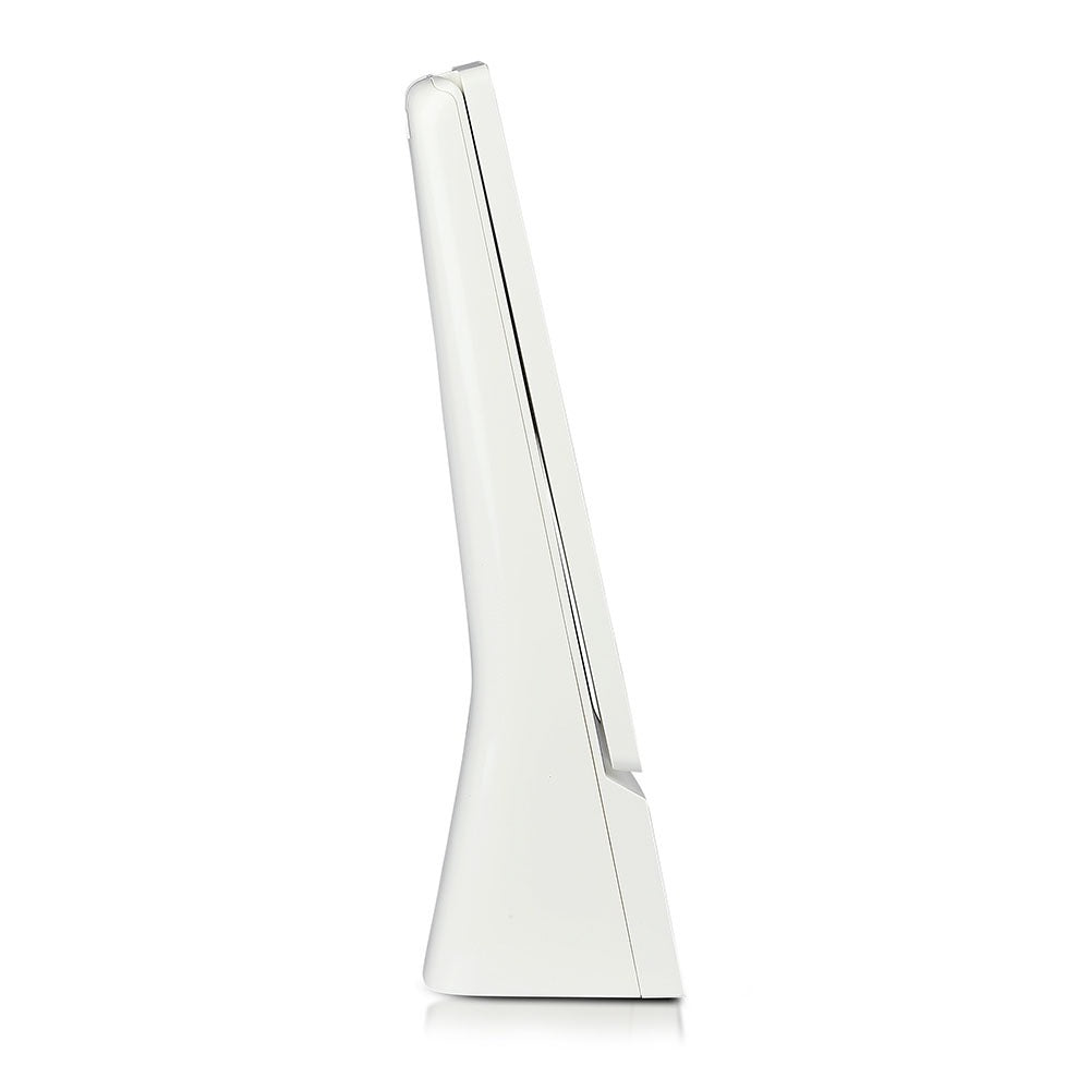 4W Lampka biurkowa / Barwa 3w1 / Biały + Srebrny