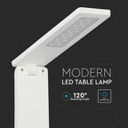 4W Lampka biurkowa / Barwa 3w1 / Biały + Złoty