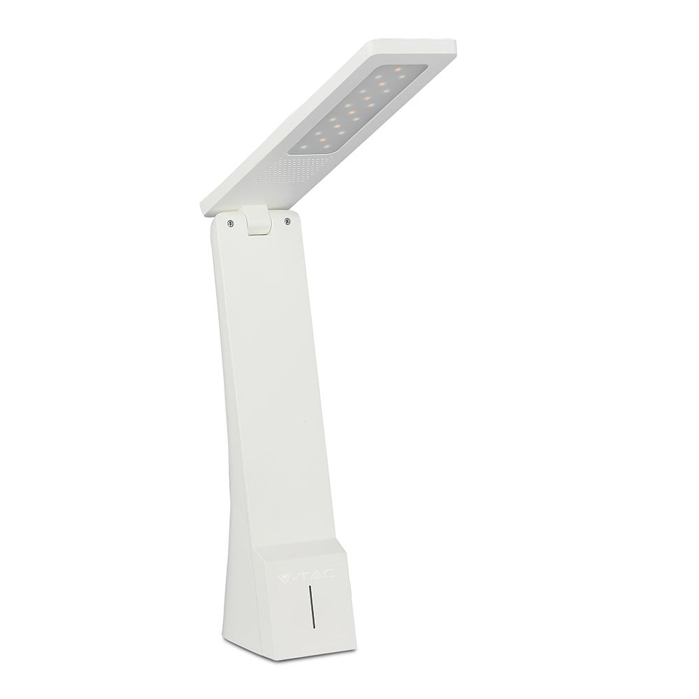 4W Lampka biurkowa / Barwa 3w1 / Biały + Złoty