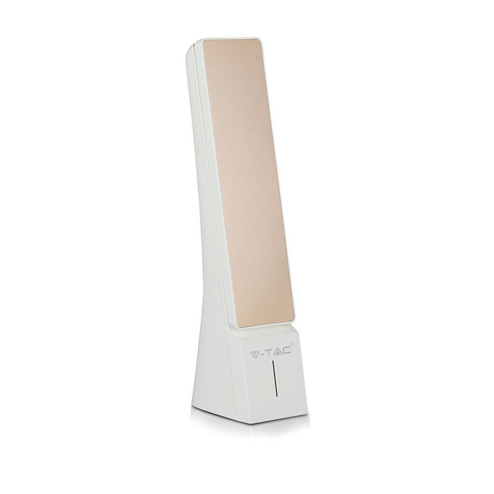4W Lampka biurkowa / Barwa 3w1 / Biały + Złoty
