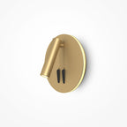 Maytoni Kinkiet Ios 176 - Aluminium - Złoty matowy C176-WL-01-6W-MG