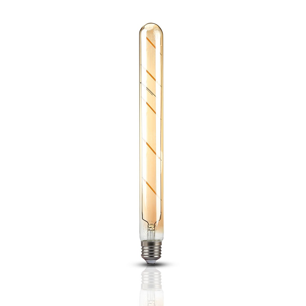 5W T30 Żarówka LED Filament / Klosz Bursztynowy / Barwa:2200K / Trzonek:E27