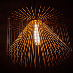 6W T30 Żarówka LED Filament / Klosz Bursztynowy / Barwa:2200K / Trzonek:E27