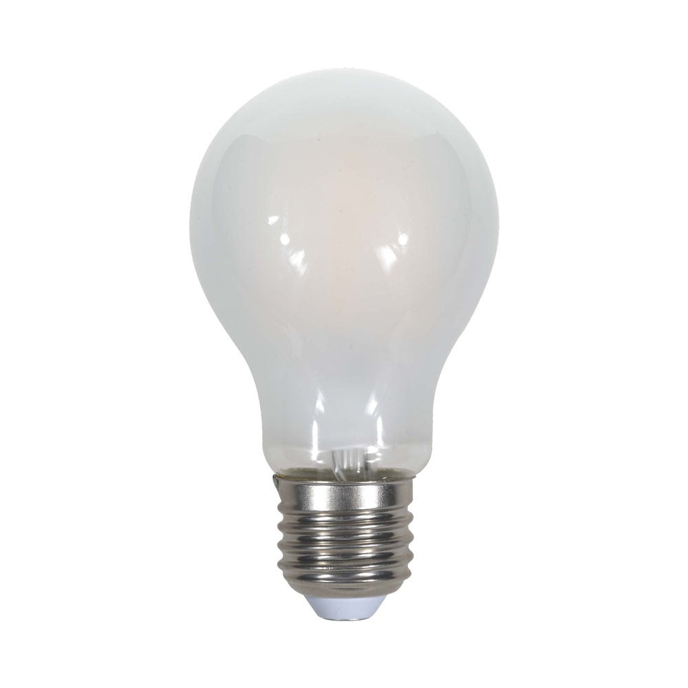 5W A60 Żarówka LED Filament / Klosz: mleczny / Barwa:4000K / Trzonek:E27