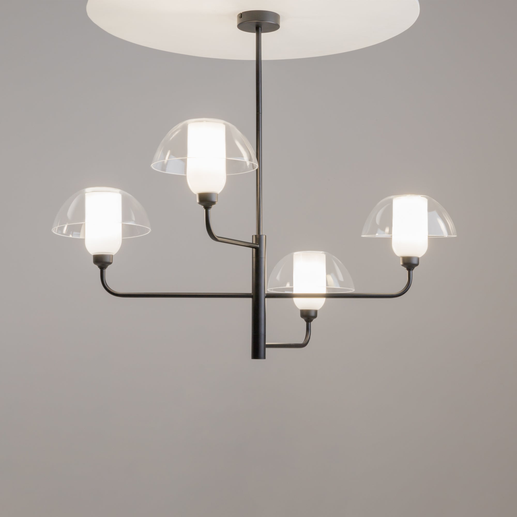 Maytoni Lampa wisząca Memory - Metal - Czarny MOD177PL-04B