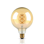 5W G125 Żarówka LED Filament Globe / Barwa:2200K / Klosz: Bursztynowy / Trzonek: E27