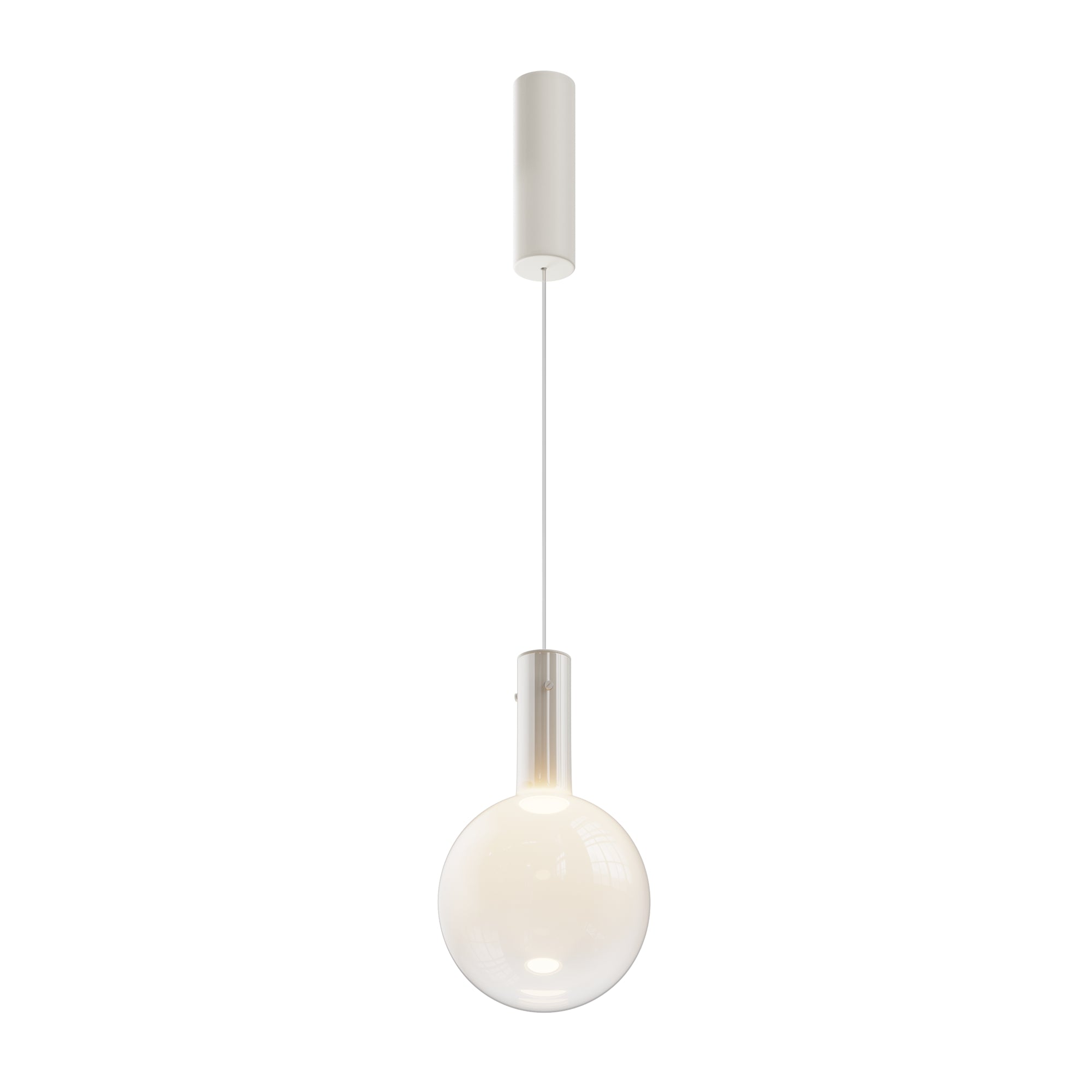 Maytoni Lampa wisząca Nebula - Metal - Biały MOD182PL-L4W3K