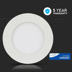 24W Panel LED / Chip SAMSUNG / Barwa:4000K / Okrągły