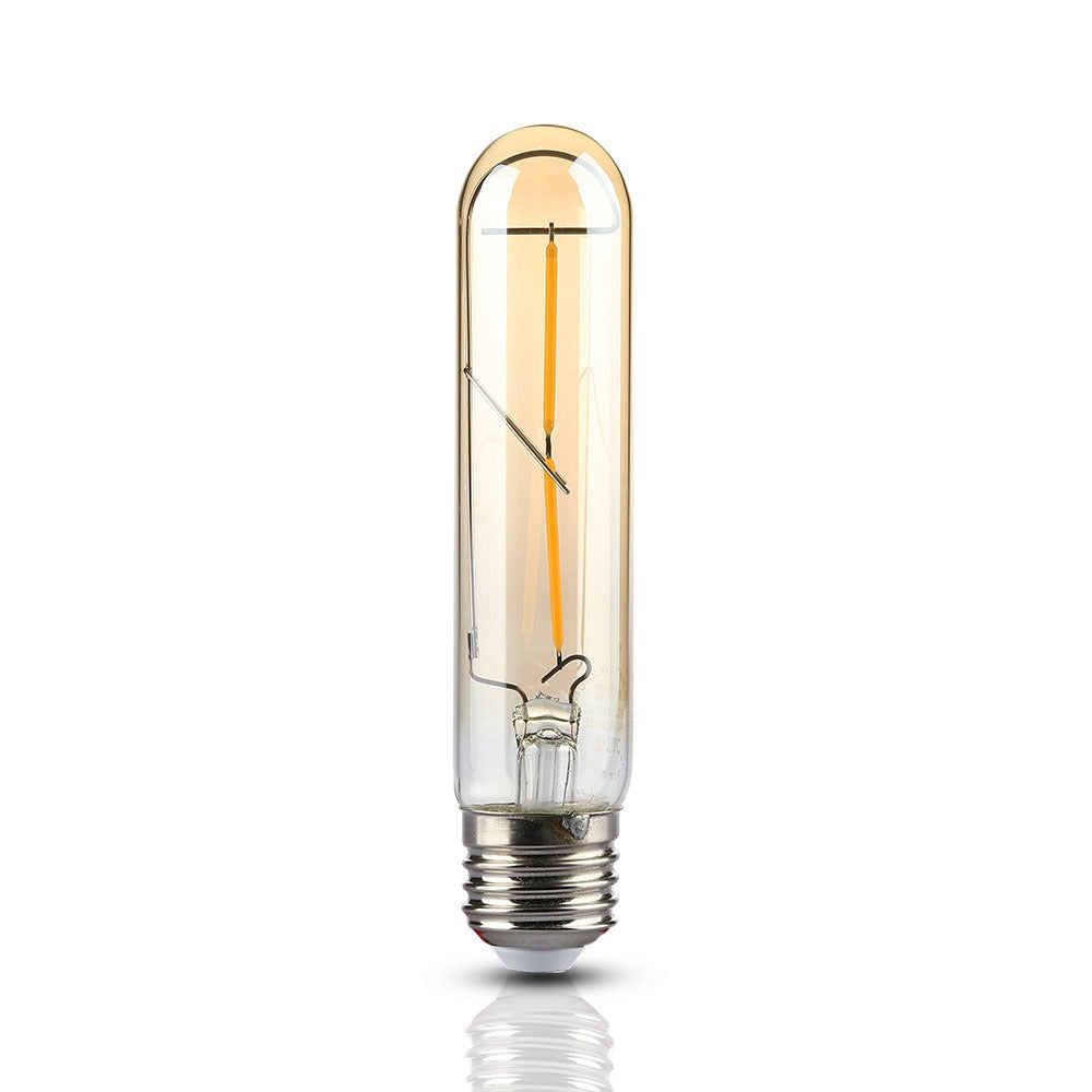2W T30 Żarówka LED Filament / Klosz: Bursztynowy / Barwa:2200K / Trzonek:E27