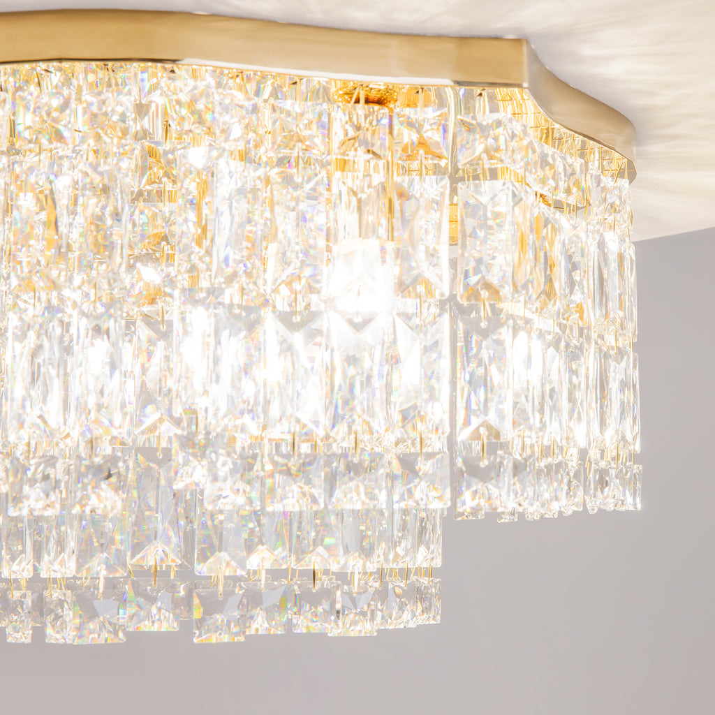 Maytoni Plafon Dune - Metal - Złoty DIA005CL-06G