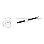 Nowodvorski CAMELEON MOUNTING C - Stal lakierowana - Czarny 7320