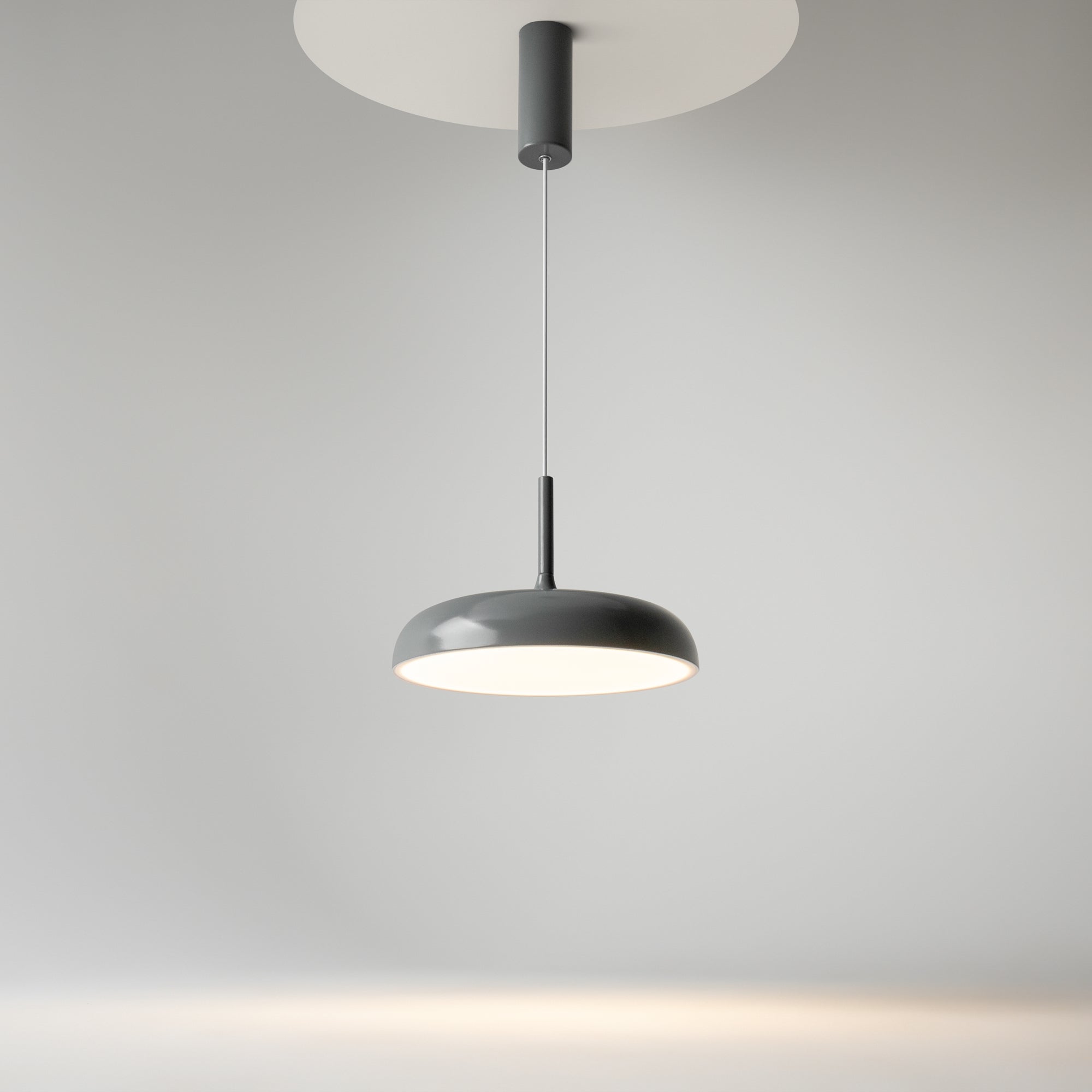 Maytoni Lampa wisząca Gerhard - Metal - Szary MOD189PL-L12GR3K1