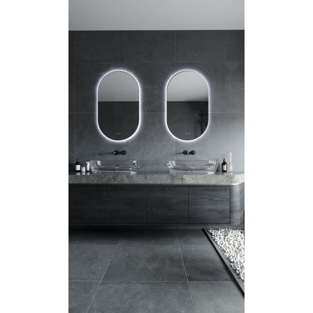 Maxlight Lustro Mirror Prostokąt - Metal + szkło - Biały W0388
