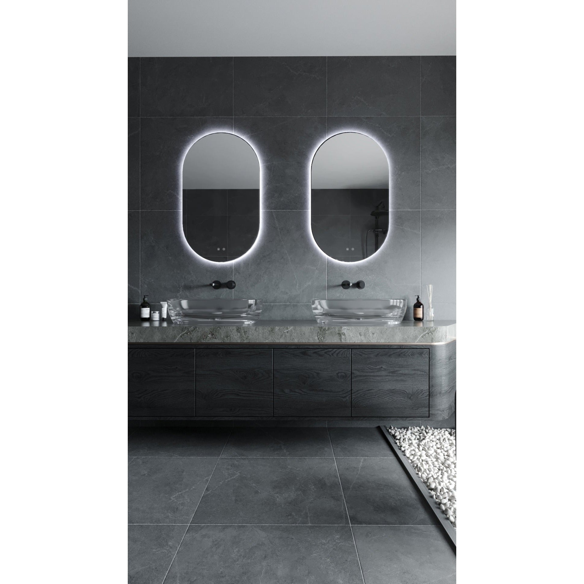 Maxlight Lustro Mirror Prostokąt - Metal + szkło - Biały W0388