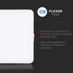 18W Panel LED / Chip SAMSUNG / Barwa:4000K / Kwadrat
