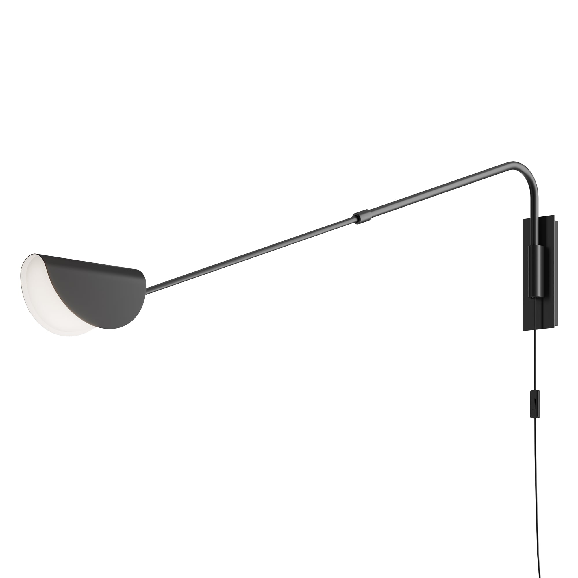 Maytoni Kinkiet Mollis - Metal - Czarny MOD126WL-01B1