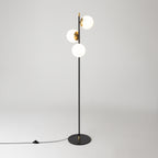 Maytoni Lampa podłogowa Nostalgia - Metal - Czarny MOD048FL-03G
