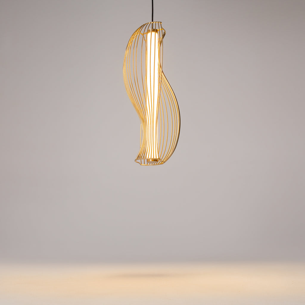 Maytoni Lampa wisząca Shadows of the past - Metal - Mosiądz MOD263PL-L20BS3K