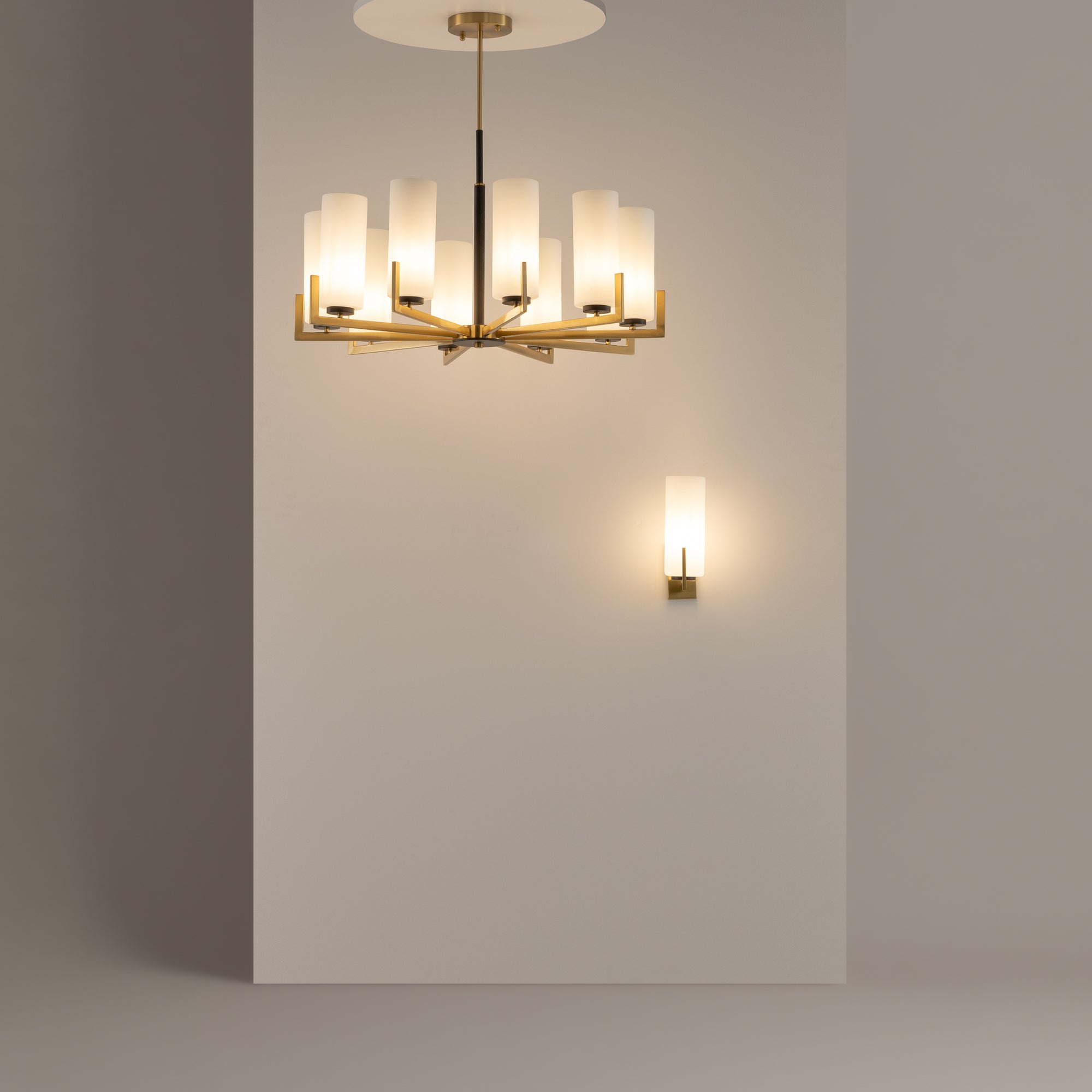 Maytoni Lampa wisząca Fortano - Metal - Czarny + mosiądz MOD089PL-10BS