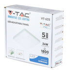 24W Panel LED / Chip SAMSUNG / Barwa:3000K / Kwadrat