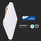 24W Panel LED / Chip SAMSUNG / Barwa:3000K / Kwadrat