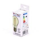 12.5W A70 Żarówka LED Filament / Klosz Bursztynowy / Barwa:2200K / Trzonek:E27